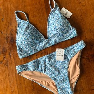 NWT J. Crew Factory Bikini Top/Bottom Size Medium